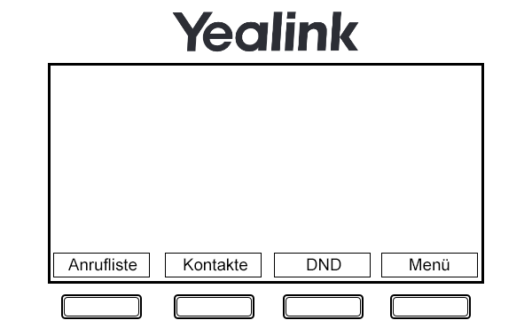 Programmierbare Yealink-GUI-Funktionstasten