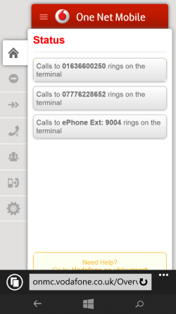 Feature Management Portal - user view